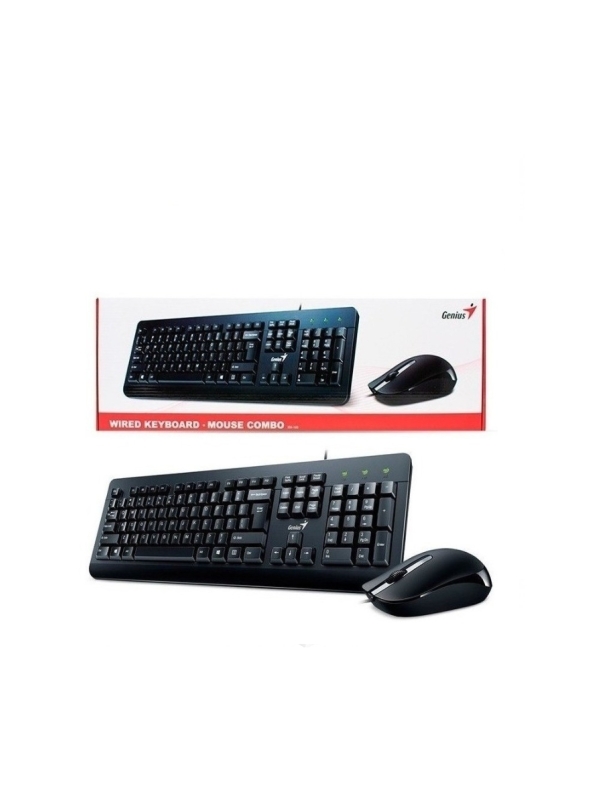 JB Insumos Producto: Teclado Mouse Genius Km-160 Usb Black Sp